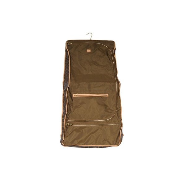 Louis Vuitton Lv Monogram Cabin Folding Garment Travel Bag Brown Logo Suit Jacke - Picture 6 of 16